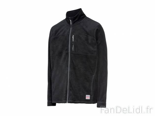Veste polaire , le prix 12.99 € 
- Ex. 100 % polyester
- Du S au XL selon modèle
- ...