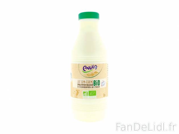 Lait demi-écrémé Bio , le prix 1.19 € 

Caractéristiques

- Rayon frais
- ...