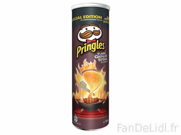 Pringles , prezzo 1.53 € per 190 g au choix, 1 kg = 8,05 € EUR. 
- Au choix ...