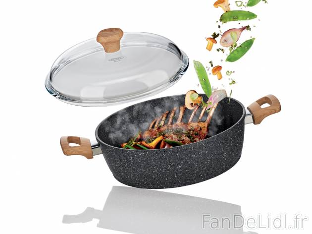 Sauteuse en fonte d’aluminium , le prix 19.99 € 
- Env. 4 L
- Revêtement ...