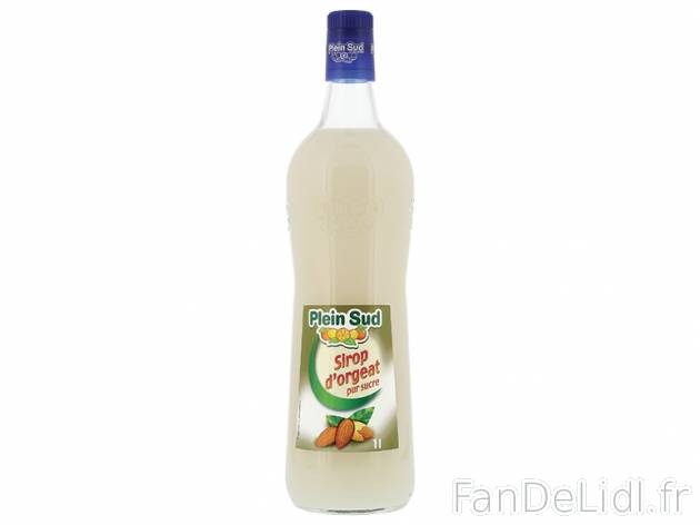 Sirop d&apos;orgeat , prezzo 1.59 € per La bouteille de 1 L 
- En vente le ...