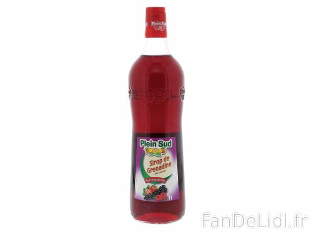Sirop , prezzo 2.39 € per La bouteille de 1 L au choix 
- Au choix : framboise ...