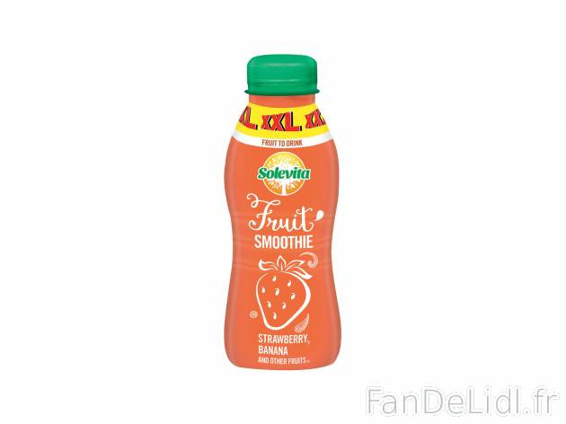 Smoothie XXL , le prix 0.89 € 
- Prix normal pour 250 ml : 0,89 € (1 L = 3,56 ...