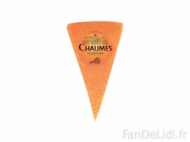 Chaumes ou Vieux pané , le prix 2.19 € 
- Au choix : Chaumes (25 % de Mat. Gr. ...