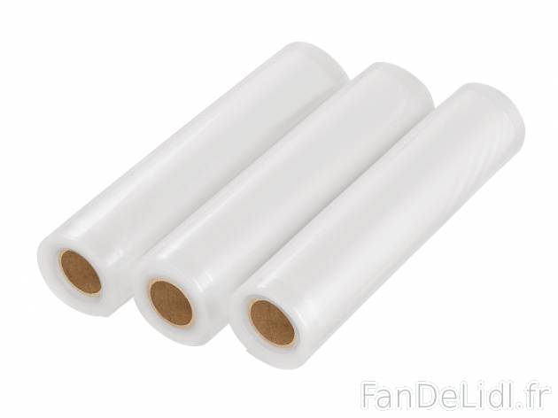 Film pour appareil de mise sous vide , le prix 5.99 € 
- Lot de 3
- Largeur ...