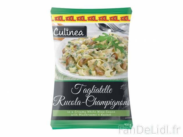 Poêlée de pâtes , le prix 1.99 € 
- Variétés au choix
Caractéristiques

- ...