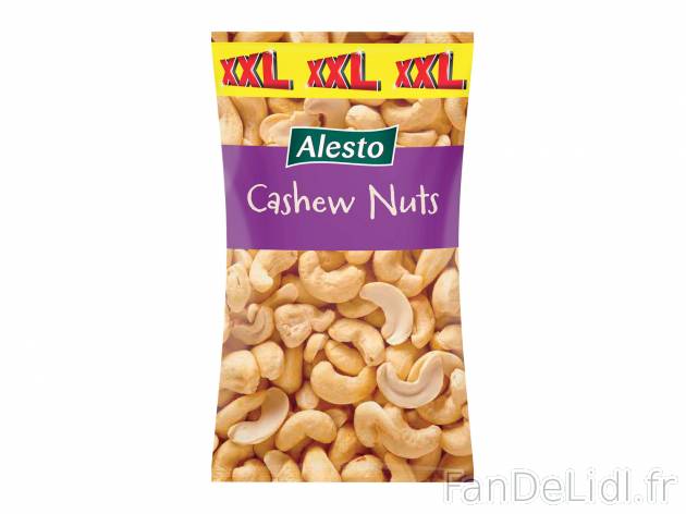 Noix de cajou XXL , le prix 6.58 € 
- Prix normal pour 200 g : 3,29 € (1 kg ...