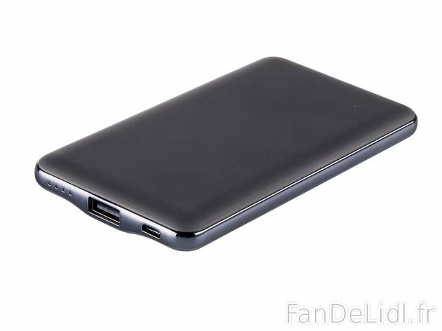 Batterie externe PowerBank , le prix 12.99 € 
- 8 000 mAh
- 2 coloris au choix
- ...