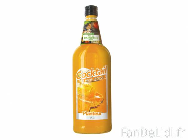 Cocktail planteur sans alcool1 , prezzo 1.79 € per 75 cl 
    