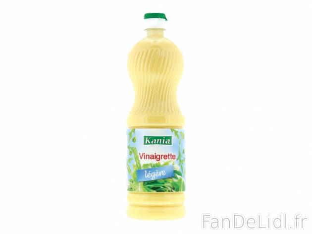 Vinaigrette nature allégée , prezzo 0.79 € per La bouteille de 1 L