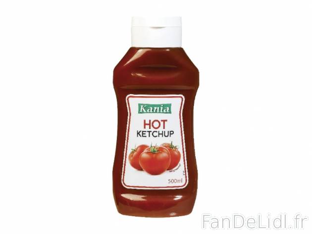 Ketchup , prezzo 0.79 € per 500 ml au choix, 1 L = 1,58 € EUR. 
- Au choix ...