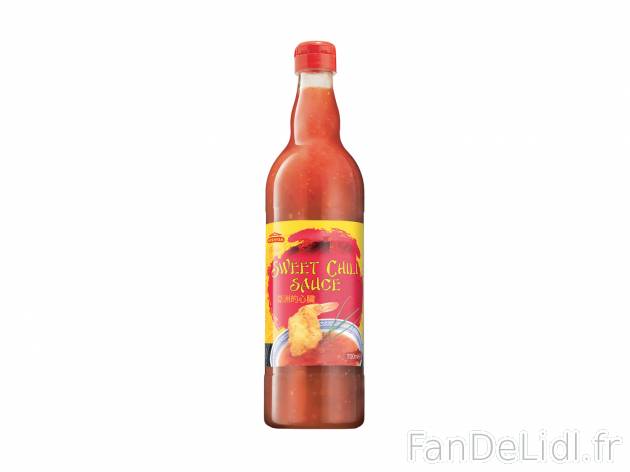Sauce chili , le prix 1.49 &#8364;
