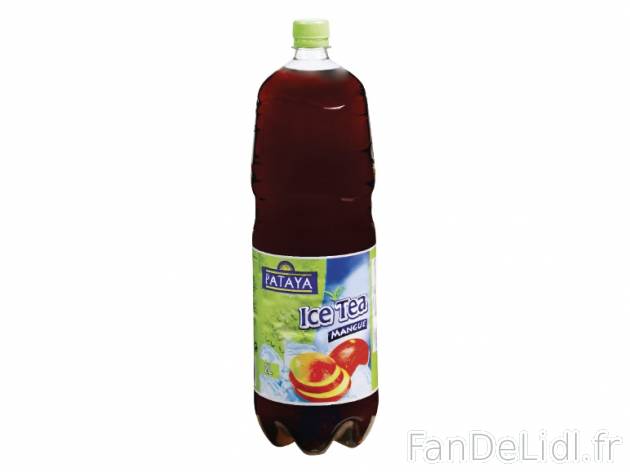 Thé glacé , prezzo 0.99 € per La bouteille de 2 L au choix, 1 L = 0,50 € EUR. ...