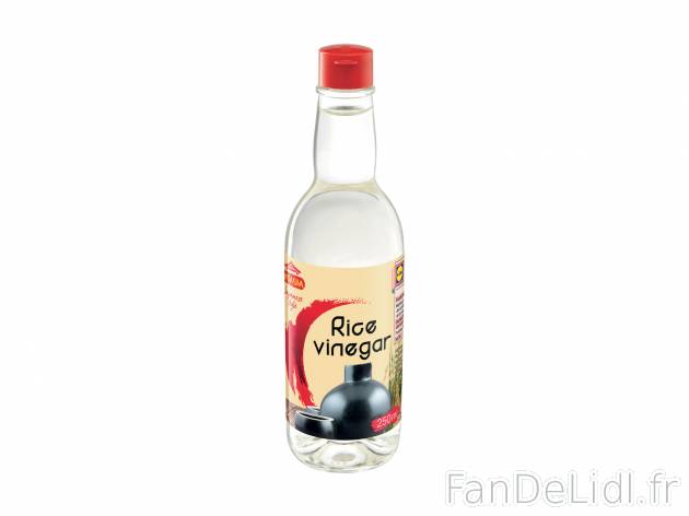 Vinaigre de riz , le prix 1.29 &#8364;