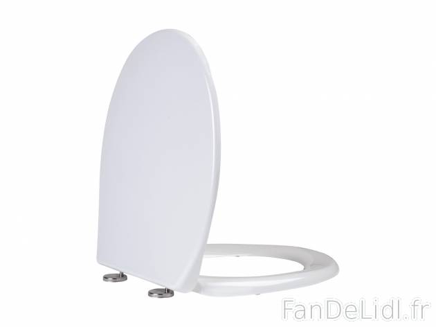 Abattant WC , le prix 13.99 €  

Caractéristiques

- Garantie 3 ans