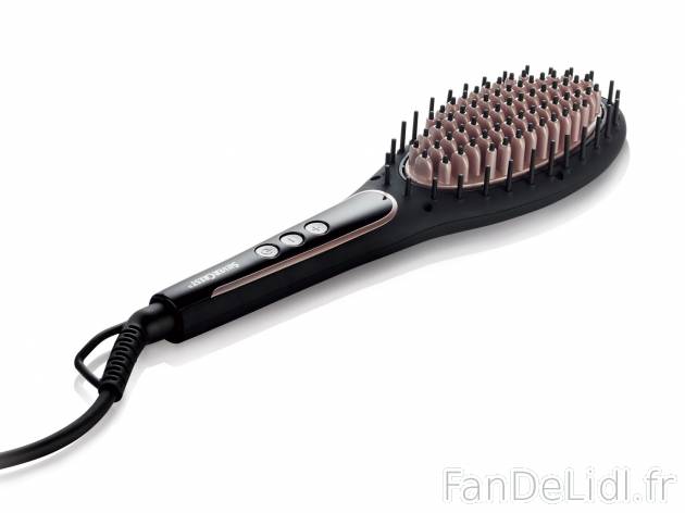 Brosse coiffante lissante , le prix 14.99 € 
- Pour des cheveux lisses en un ...