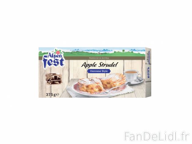 Feuilleté aux pommes façon Strudel autrichien , le prix 1.79 &#8364; 

Caractéristiques

- ...