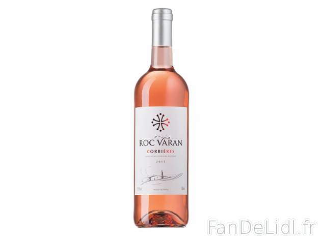 Corbières Rosé Roc Varan 2015 AOP , prezzo 2.69 &#8364; 
- Temp&eacute;rature ...