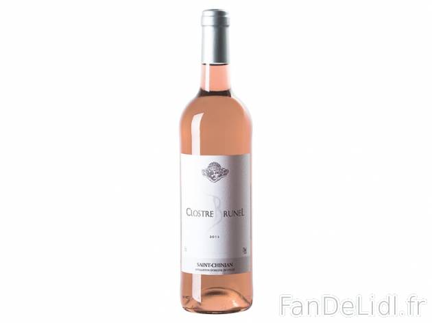 Saint-Chinian Rosé Clostre Brunel 2015 AOP , prezzo 2.99 &#8364; 
- Temp&eacute;rature ...