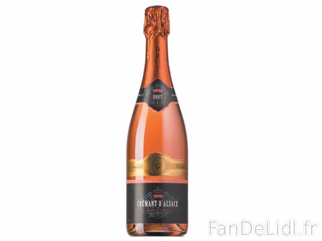 Crémant d&apos;Alsace Brut Rosé Grande Cuvée AOC , prezzo 5.49 &#8364; ...