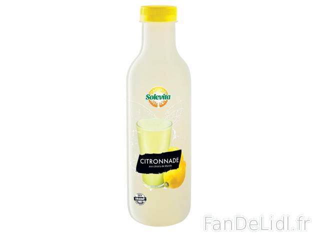 Citronnade ou mojito sans alcool1 , prezzo 1.29 € per 75 cl au choix 
    