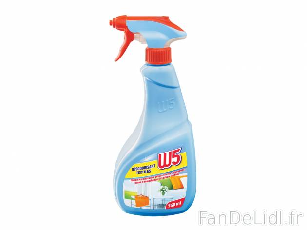 Détachant avant lavage ou désodorisant textile , le prix 1.49 €