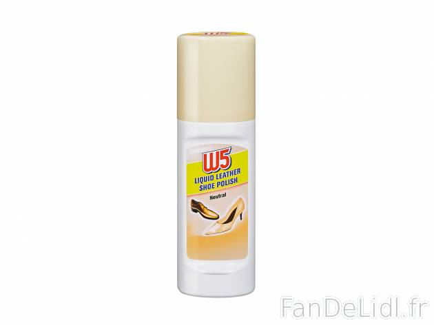 Produit dentretien pour chaussures , le prix 0.99 € 
- Au choix : express lustrant, ...