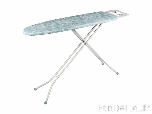 Table à repasser , le prix 14.99 € 
- Housse 100 % coton
- Surface de repassage ...
