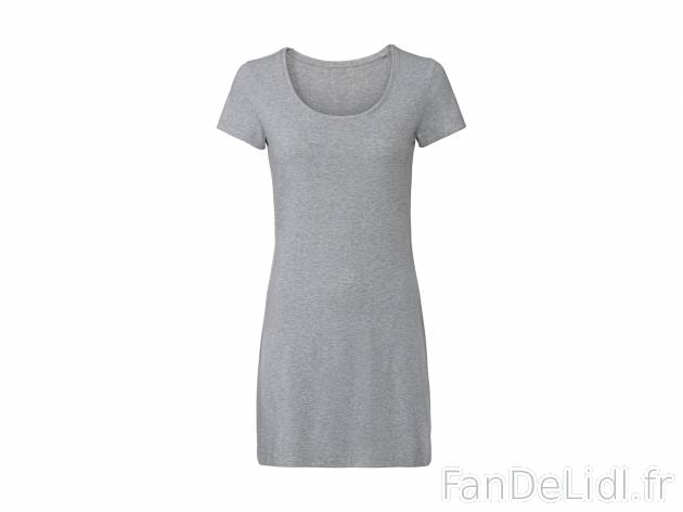 T-shirt long en coton bio , le prix 4.99 € 
- Du S au XL selon modèle.
- Ex. ...