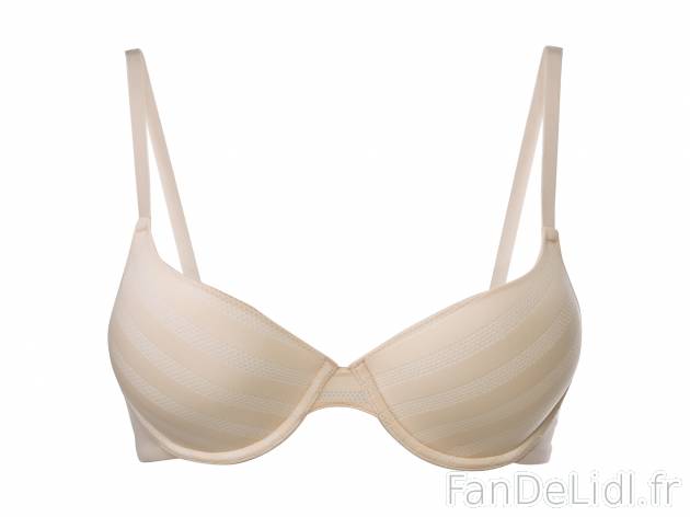 Soutien-gorge à armatures , le prix 4.99 € 
- 90B, 95B, 100B et 100C selon modèle.
- ...
