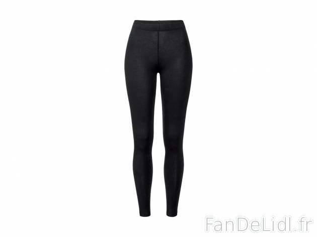 Legging , le prix 4.99 € 
- Du S au XL selon modèle.
- Ex. 57 % coton, 38 % ...