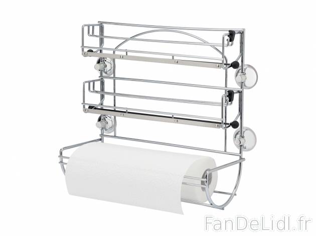 Porte-rouleaux de cuisine , le prix 12.99 € 
- Système de fixation à ventouse
- ...