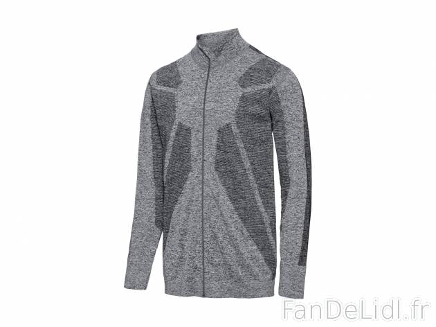 Veste technique seamless homme , le prix 9.99 € 
- Du S au XL selon modèle.
- ...