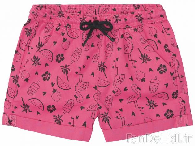 Shorts fille , prezzo 6.99 EUR 
Shorts fille 
- Du 2/4 ans au 6/8 ans selon modèle.
- ...
