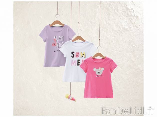 T-shirts fille , prezzo 6.99 EUR 
T-shirts fille 
- Du 2/4 ans au 6/8 ans selon ...