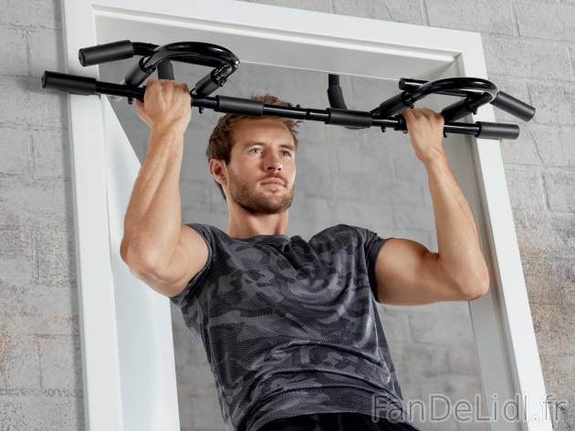 Barre de traction multifonction , le prix 16.99 € 
- Pour un renforcement ciblé ...