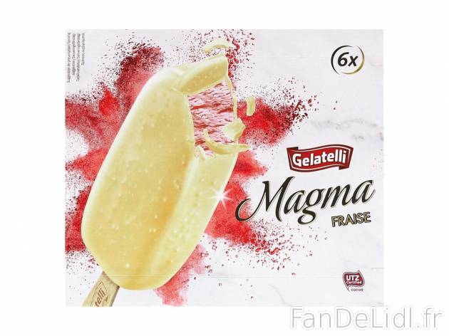 6 bâtonnets croustillants fraise1 , prezzo 2.29 € per 540 g 
    