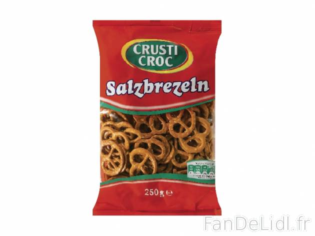Bretzels , prezzo 0.79 € per 250 g, 1 kg = 3,16 € EUR.