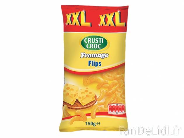Flips , prezzo 0.59 € per 150/250 g au choix, 1 kg = 3,93 € EUR. 
- Prix normal ...