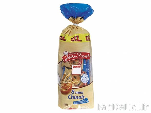 8 mini chinois , prezzo 1.49 € per 400 g, 1 kg = 3,73 € EUR. 
- 300 g + 100 ...