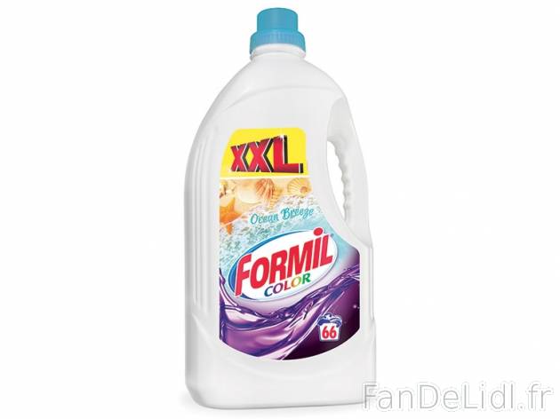 Lessive liquide , prezzo 5.99 € per Le bidon de 5 L au choix, 1 L = 1,20 € EUR. ...