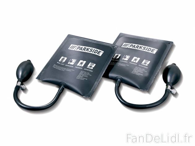 Coussins de montage gonflables , le prix 6.99 € 
- Pour ajuster, caler ou déplacer ...