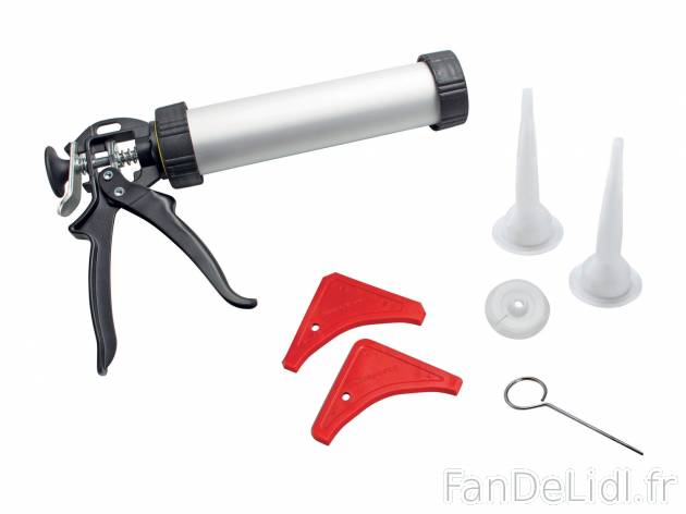Pistolet à cartouche et accessoires , le prix 4.99 € 
- 7 pièces
- 2 lisseurs ...