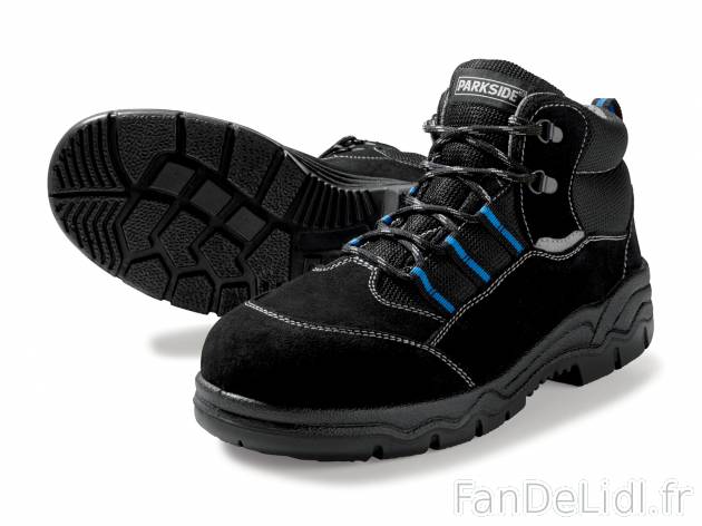 Chaussures de sécurité , le prix 22.99 € 
- Ex. dessus cuir et mesh, doublure ...