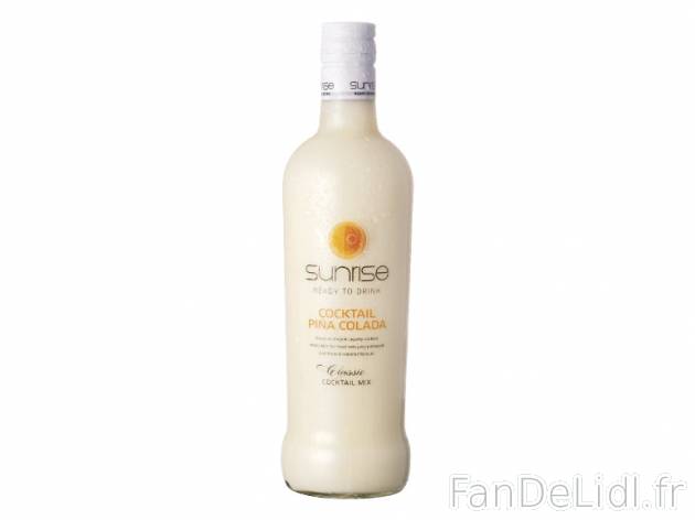 Piña colada ou mojito , prezzo 4.59 € per 70 cl au choix, 1 L = 6,56 € EUR. ...