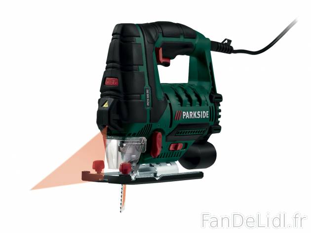 Scie sauteuse pendulaire Parkside PSTD 800 B2, le prix 24.99 € 
- 800 W
- Mouvement ...