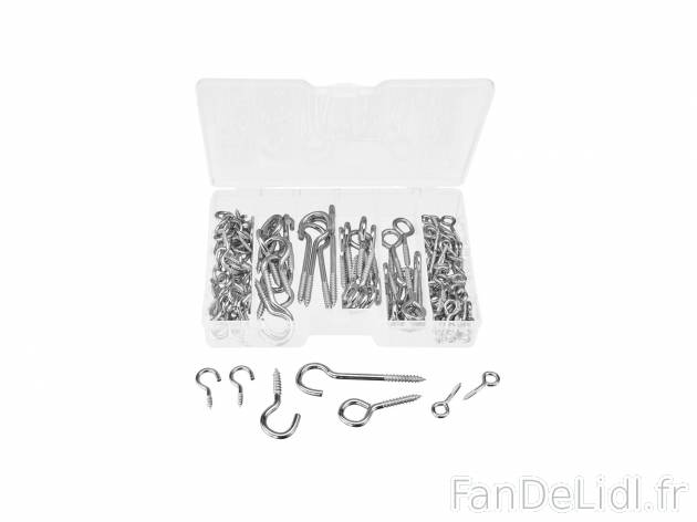Assortiment de pièces de visserie , le prix 2.99 € 
- Au choix : écrous hexagonaux, ...