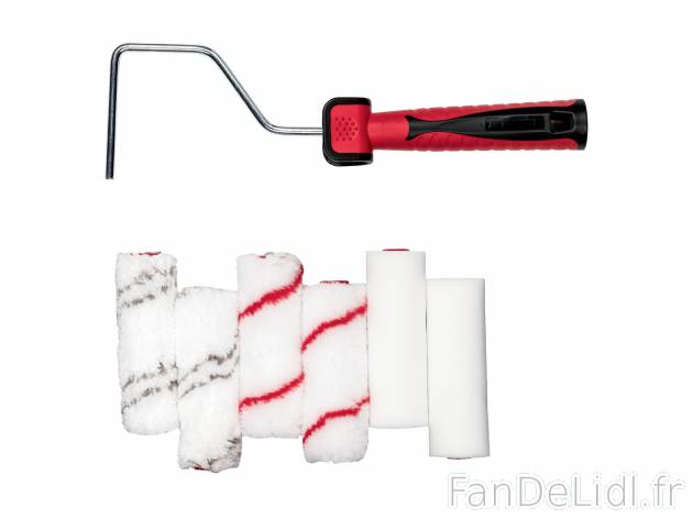 Accessoire de travaux , le prix 2.99 € 
- Au choix : rouleaux de peinture (set ...