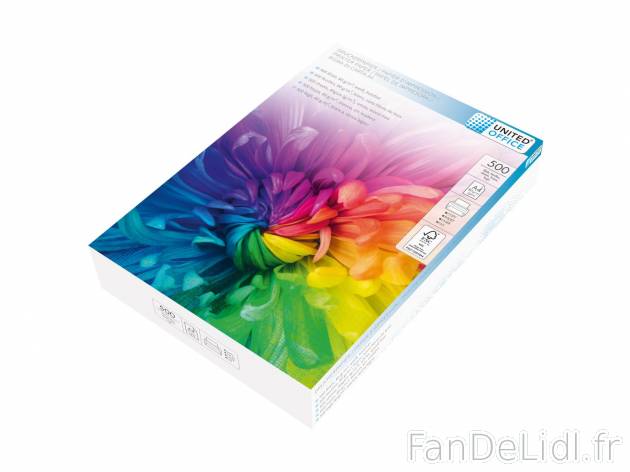 Papier d’impression A4 , prezzo 3.99 € per Le lot 
-  500 feuilles
-  Env. 80 g/m²