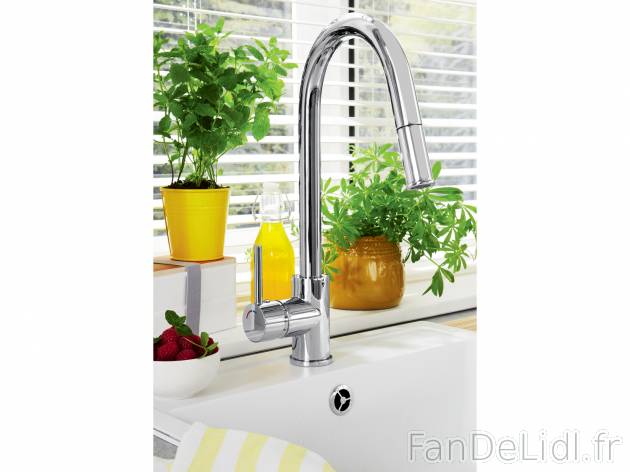 Mitigeur de cuisine à levier , le prix 29.99 € 
- Env. 41,5 cm (hauteur)
- ...